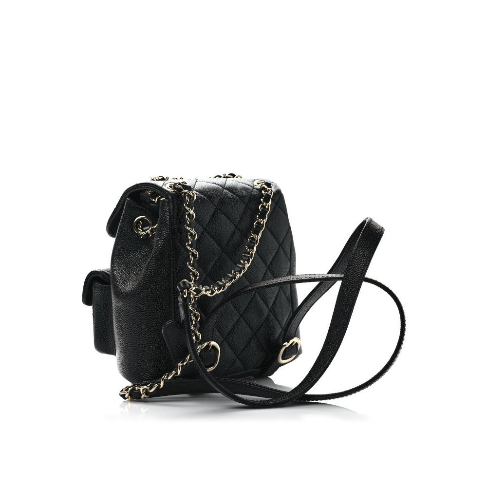 Chanel Large Duma Pockets Drawstring Backpack