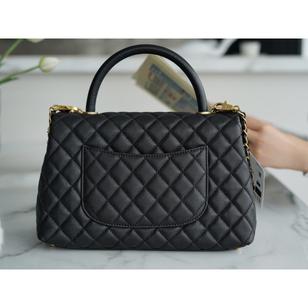 Chanel Medium Handle Flap Bag