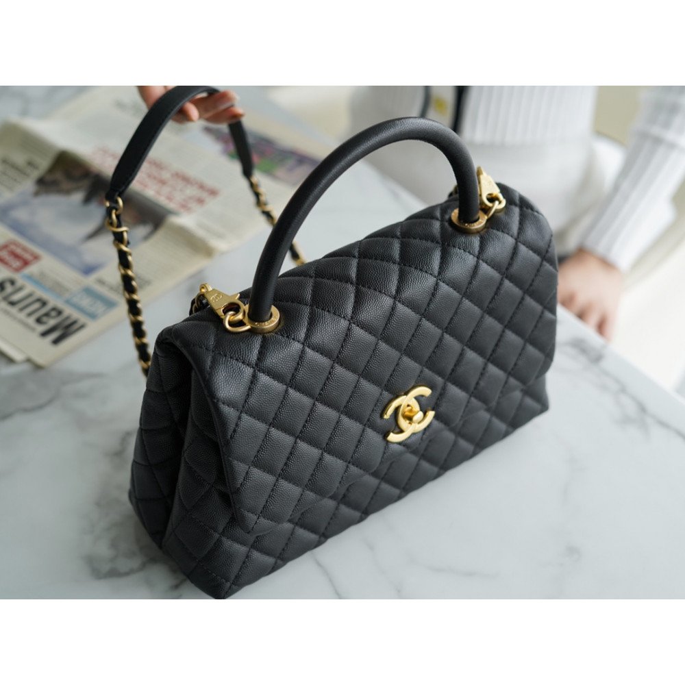 Chanel Medium Handle Flap Bag