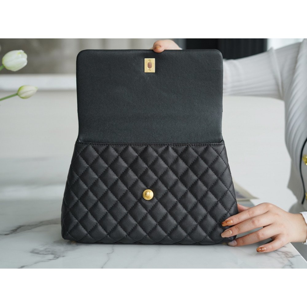 Chanel Medium Handle Flap Bag