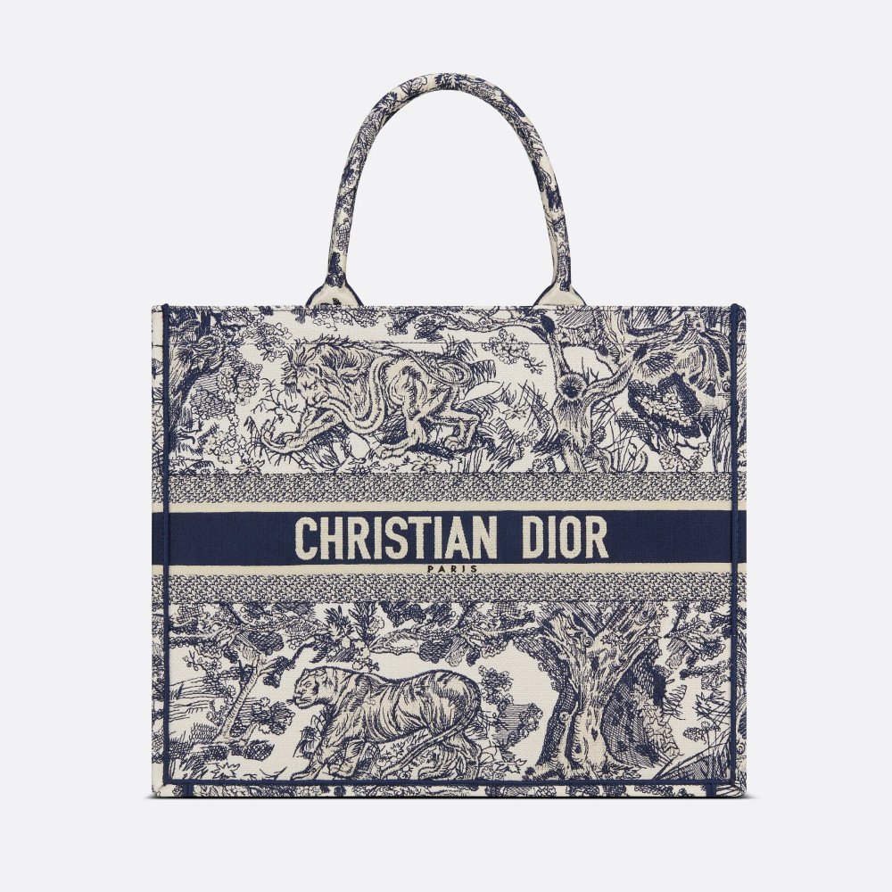 Large Dior Book Tote