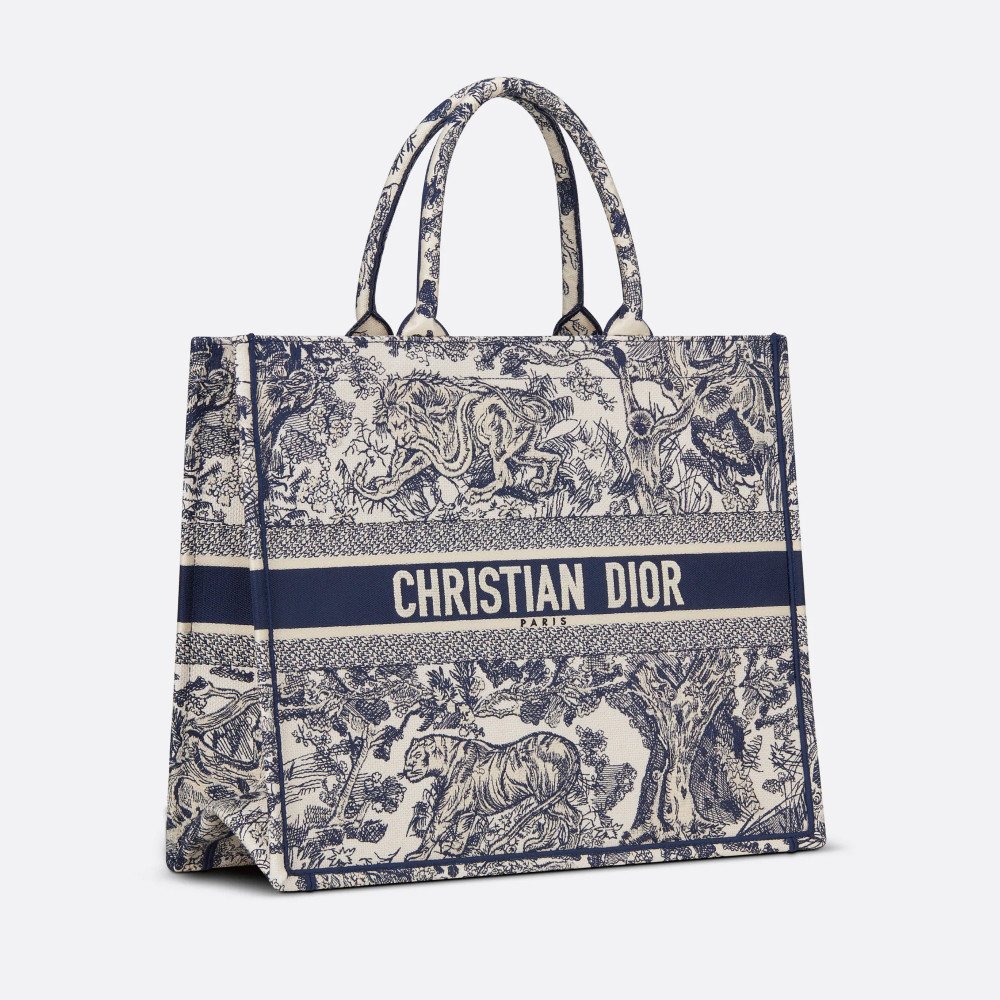 Large Dior Book Tote
