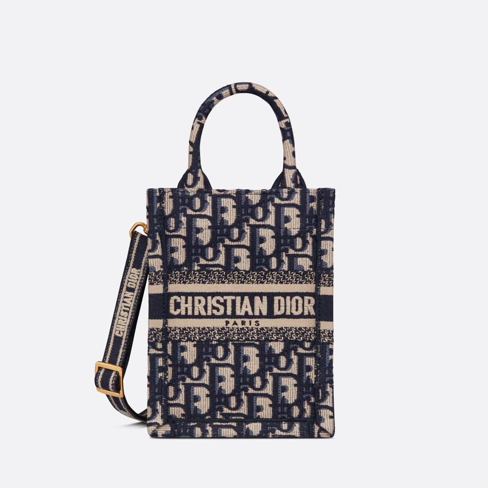 Mini Dior Book Tote Phone Bag