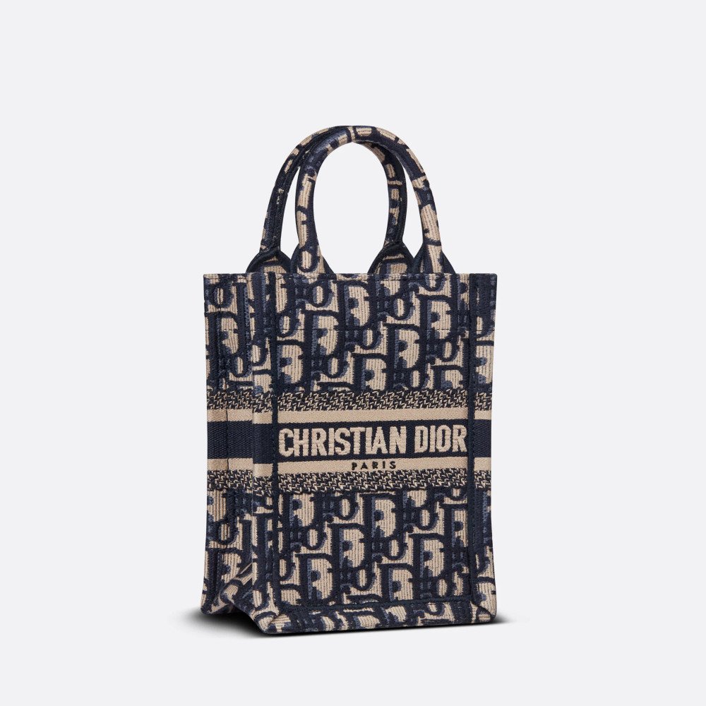 Mini Dior Book Tote Phone Bag