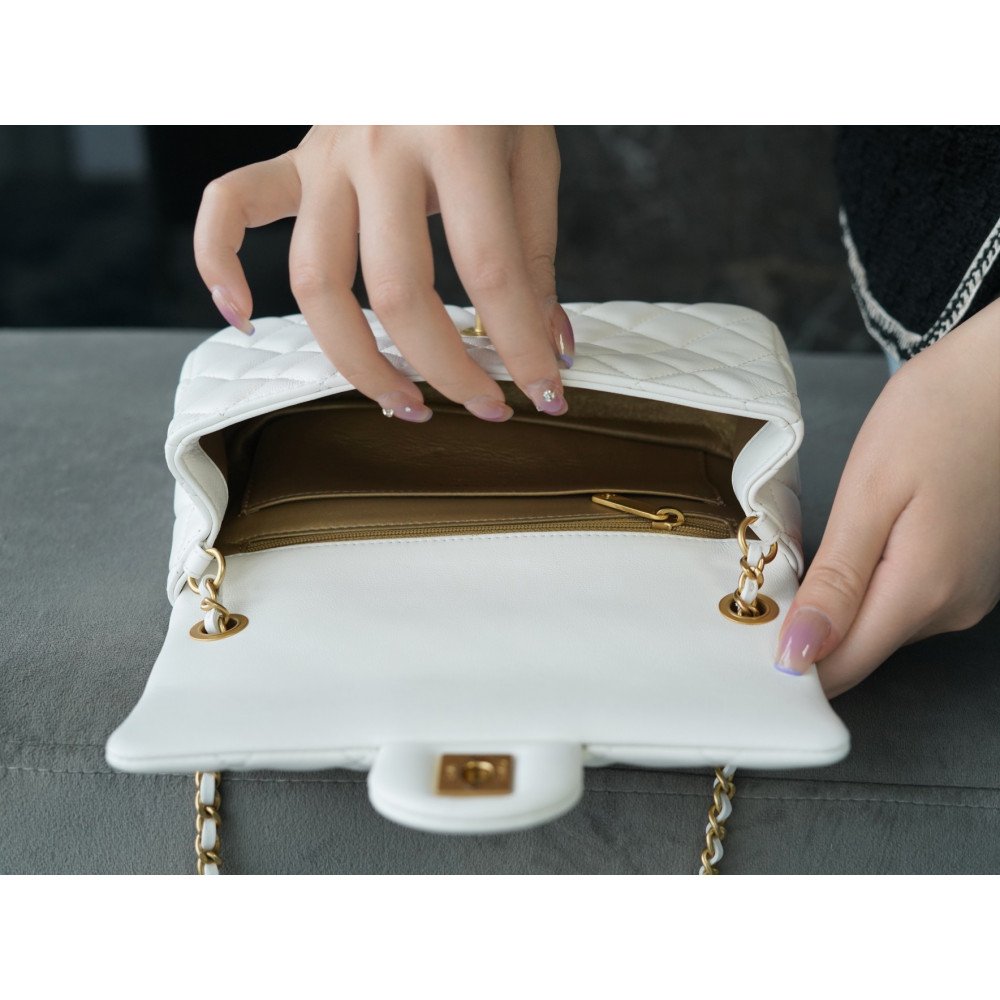 Chanel Pearl Crush Mini Flap Bag Chanel Pearl Crush Mini Flap Bag