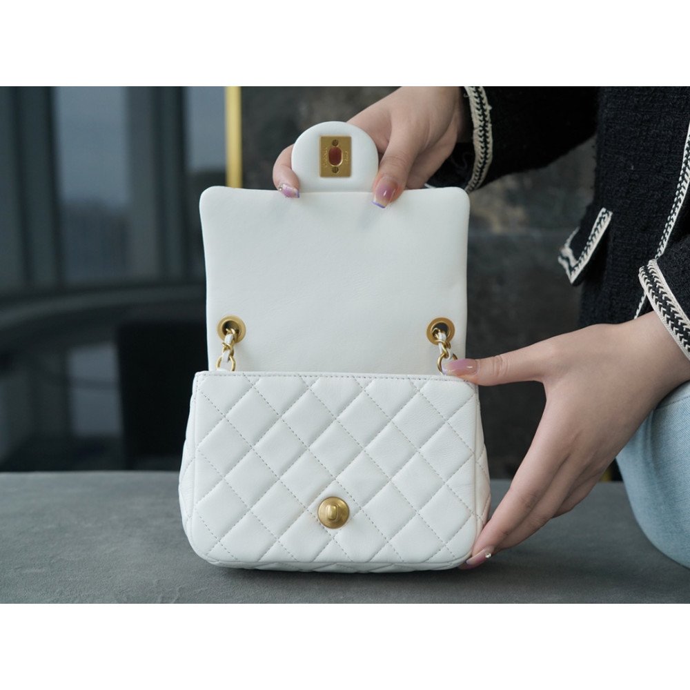 Chanel Pearl Crush Mini Flap Bag Chanel Pearl Crush Mini Flap Bag