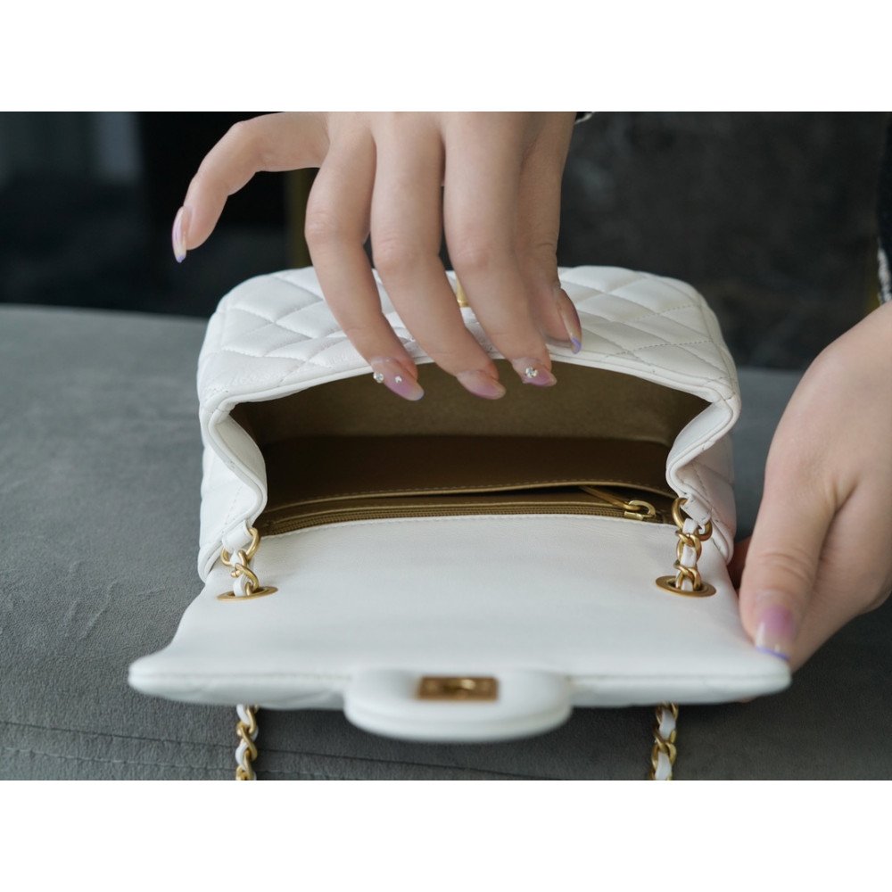 Chanel Pearl Crush Mini Flap Bag Chanel Pearl Crush Mini Flap Bag