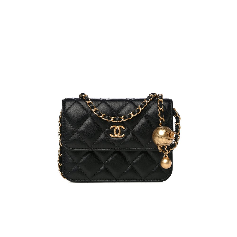 Chanel Pearl Crush Clutch With Chain Bag