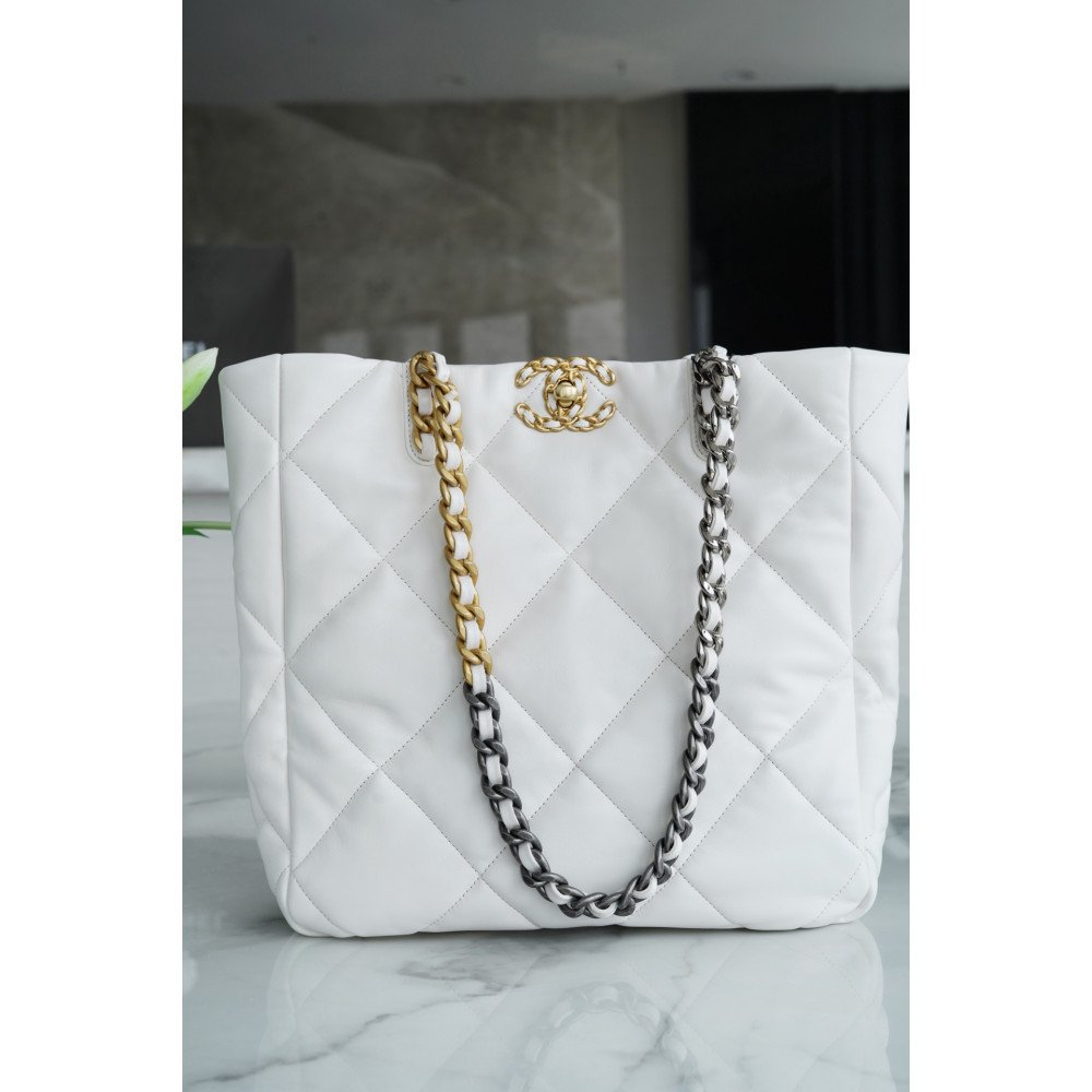 Chanel 19 East West Shopping Bag Chanel 19 East West Shopping Bag