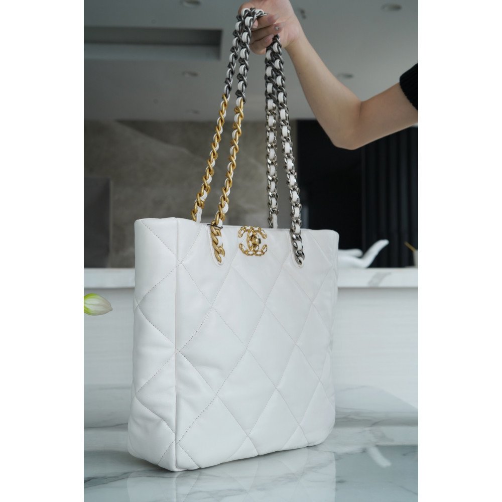 Chanel 19 East West Shopping Bag Chanel 19 East West Shopping Bag