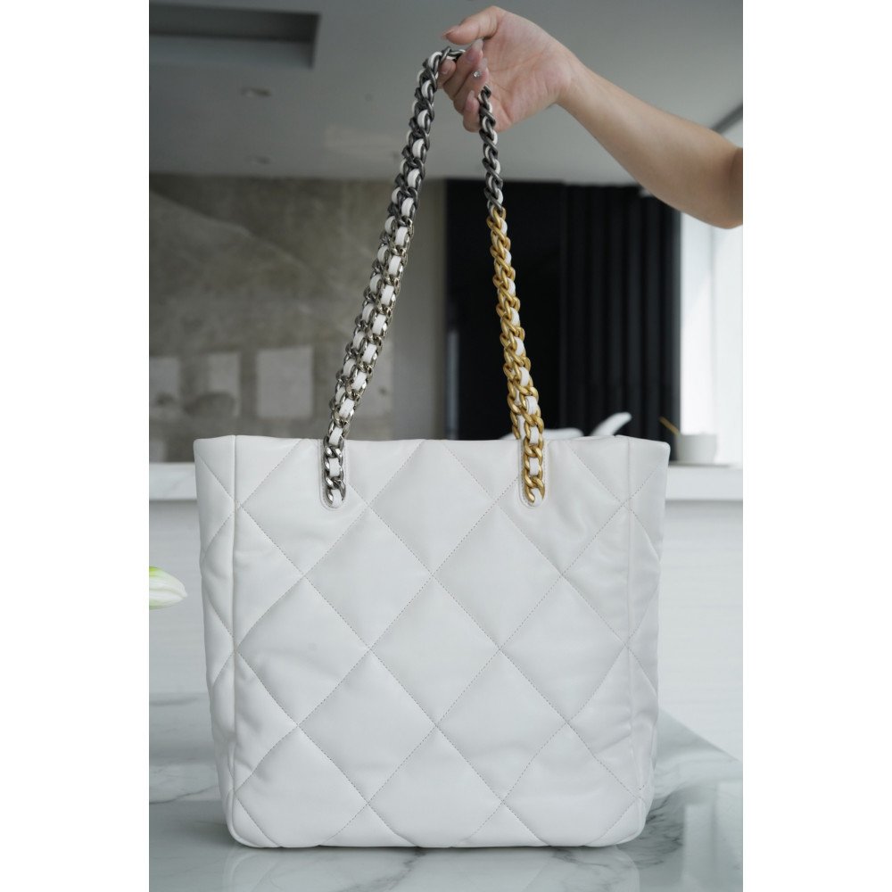 Chanel 19 East West Shopping Bag Chanel 19 East West Shopping Bag
