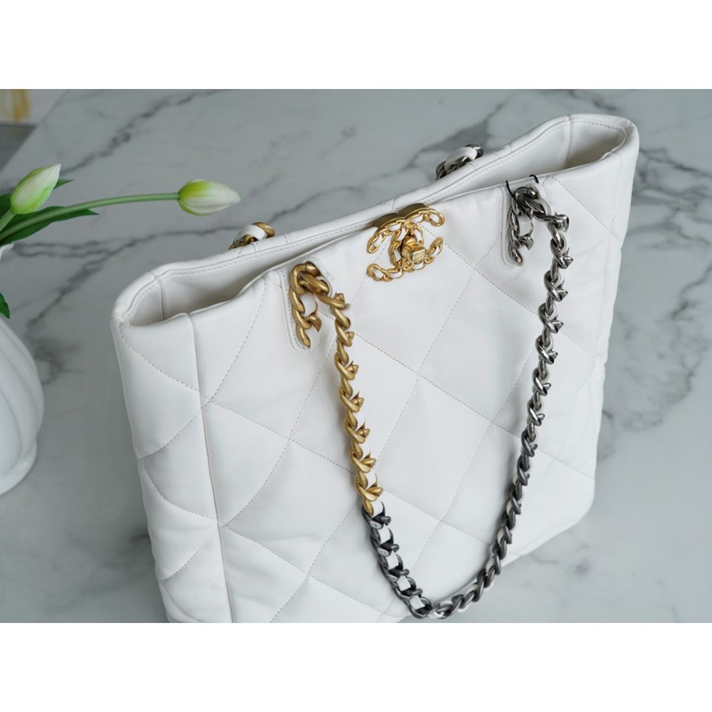 Chanel 19 East West Shopping Bag Chanel 19 East West Shopping Bag