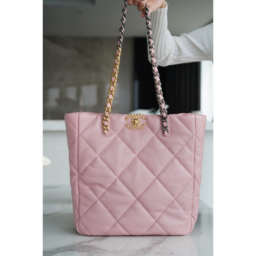 Chanel 19 East West Shopping Bag Chanel 19 East West Shopping Bag