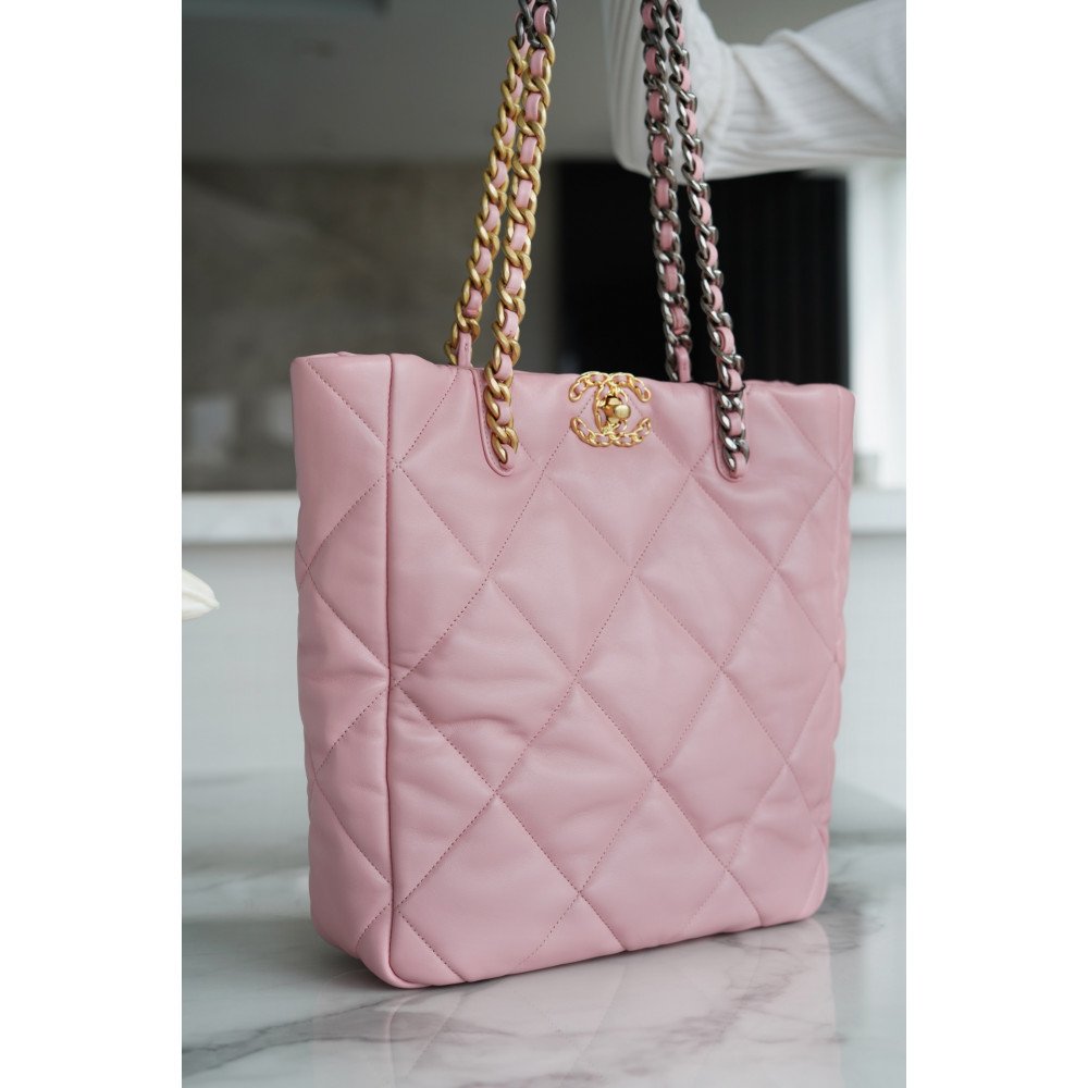 Chanel 19 East West Shopping Bag Chanel 19 East West Shopping Bag