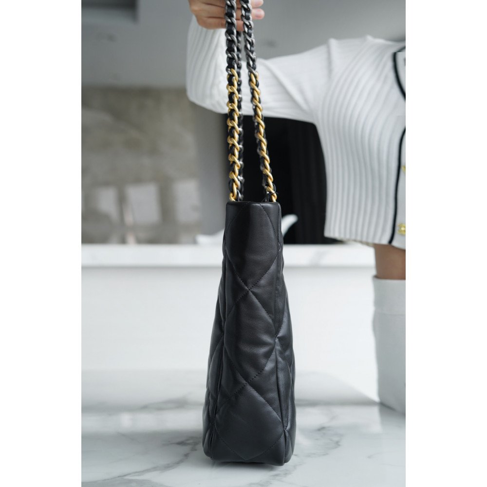 Chanel 19 East West Shopping Bag Chanel 19 East West Shopping Bag