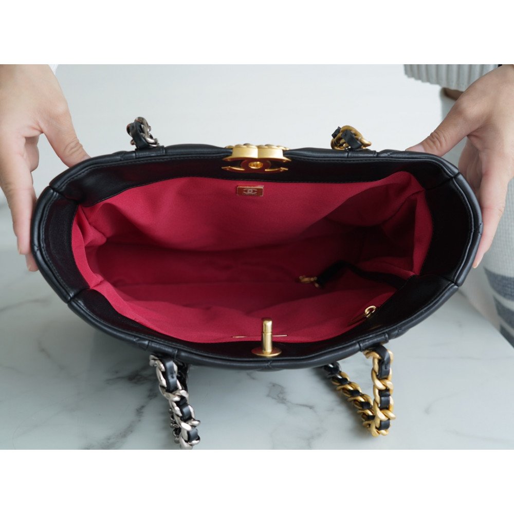 Chanel 19 East West Shopping Bag Chanel 19 East West Shopping Bag