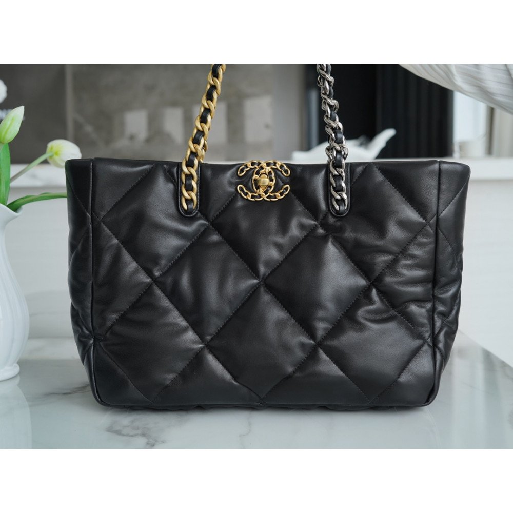 Chanel 19 East West Shopping Bag Chanel 19 East West Shopping Bag