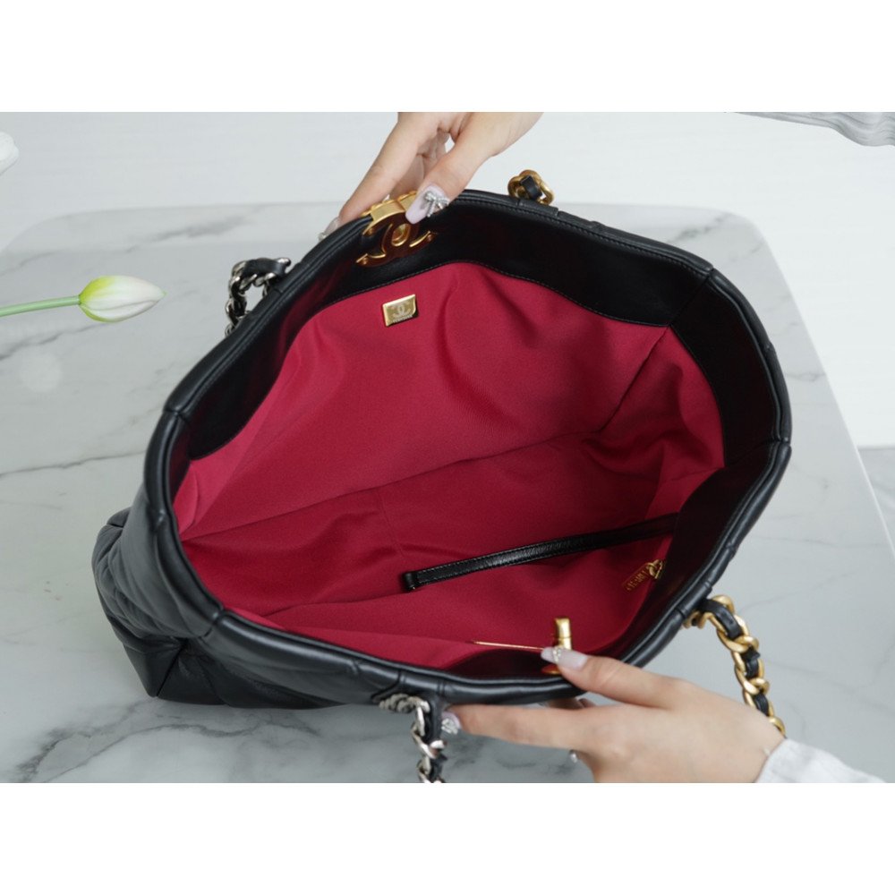 Chanel 19 East West Shopping Bag Chanel 19 East West Shopping Bag