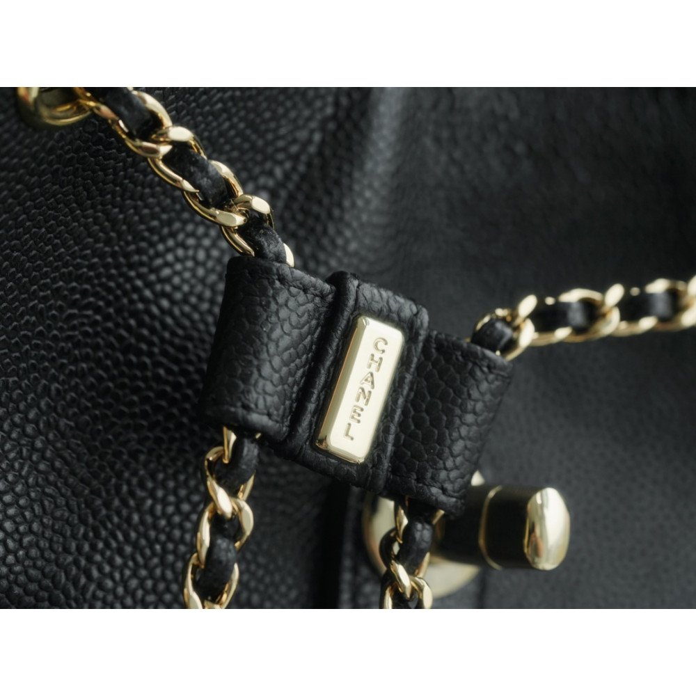 Chanel Large Duma Pockets Drawstring Backpack
