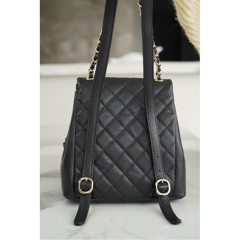Chanel Large Duma Pockets Drawstring Backpack