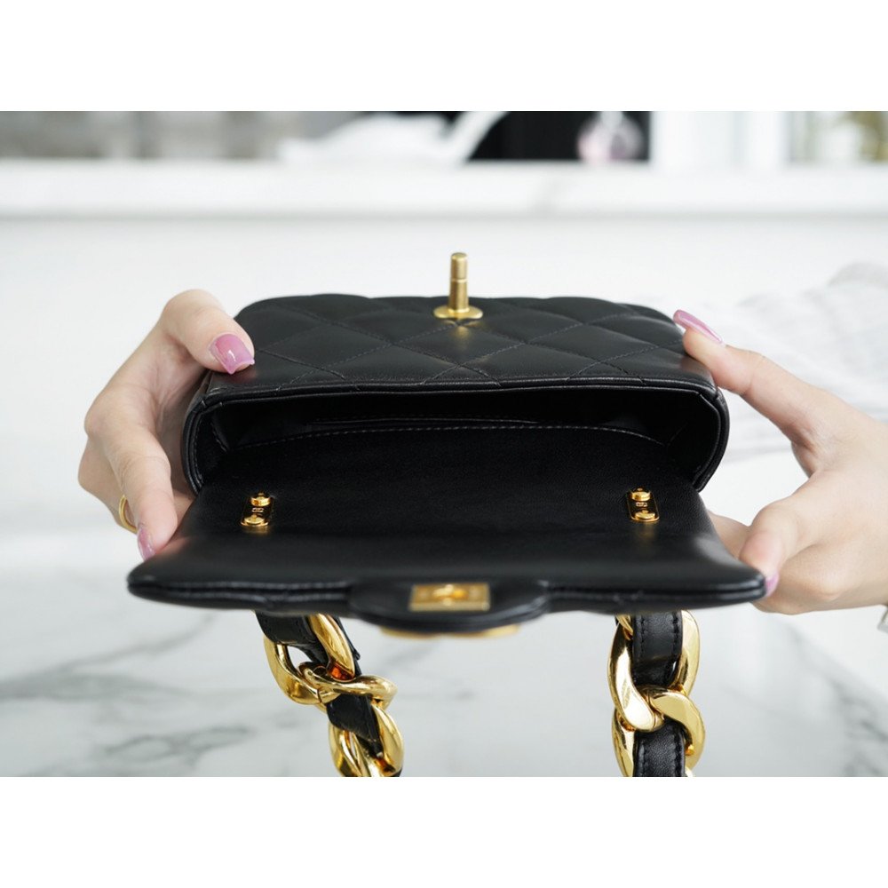 Chanel Mini Funky Town Flap Bag Chanel Mini Funky Town Flap Bag