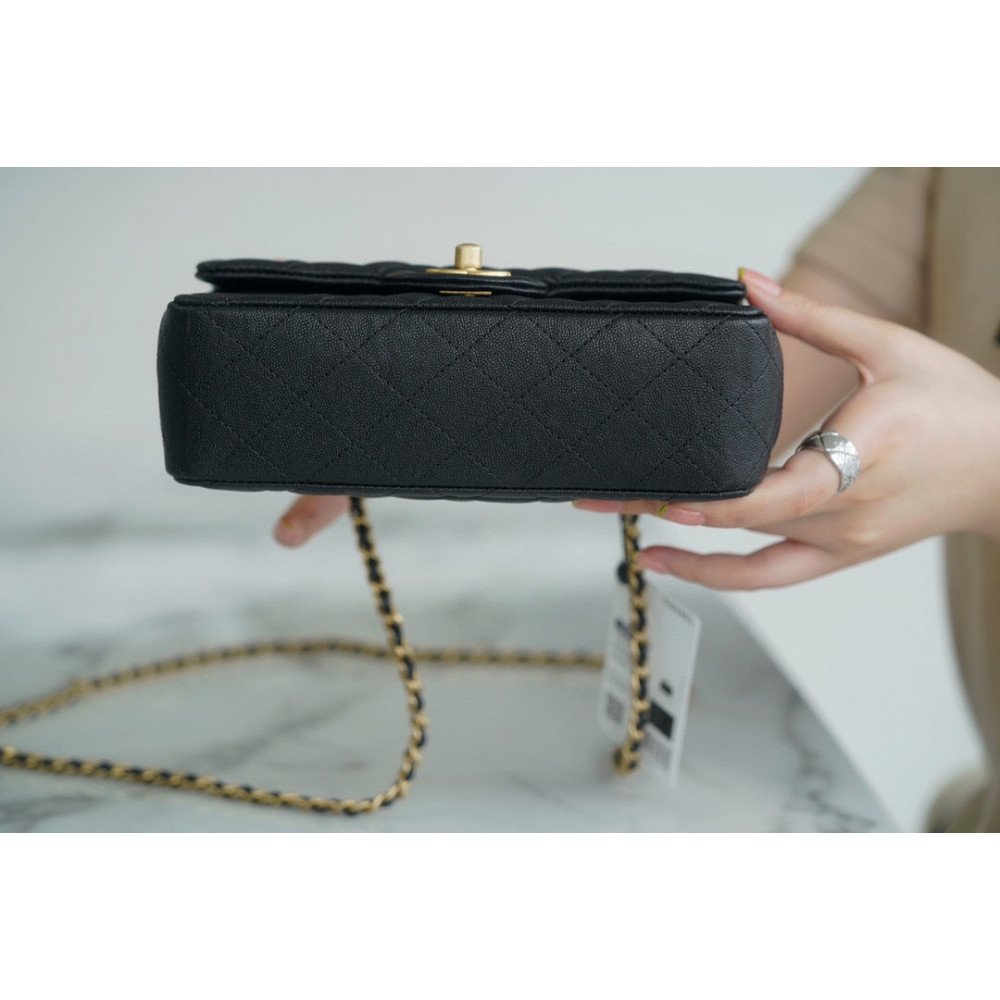 Chanel Mini Top Handle Rectangular Flap Bag Chanel Mini Top Handle Rectangular Flap Bag