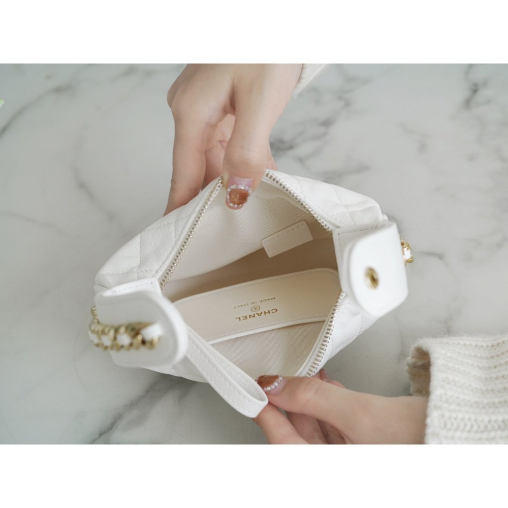 Chanel Around Pouch Hobo Bag