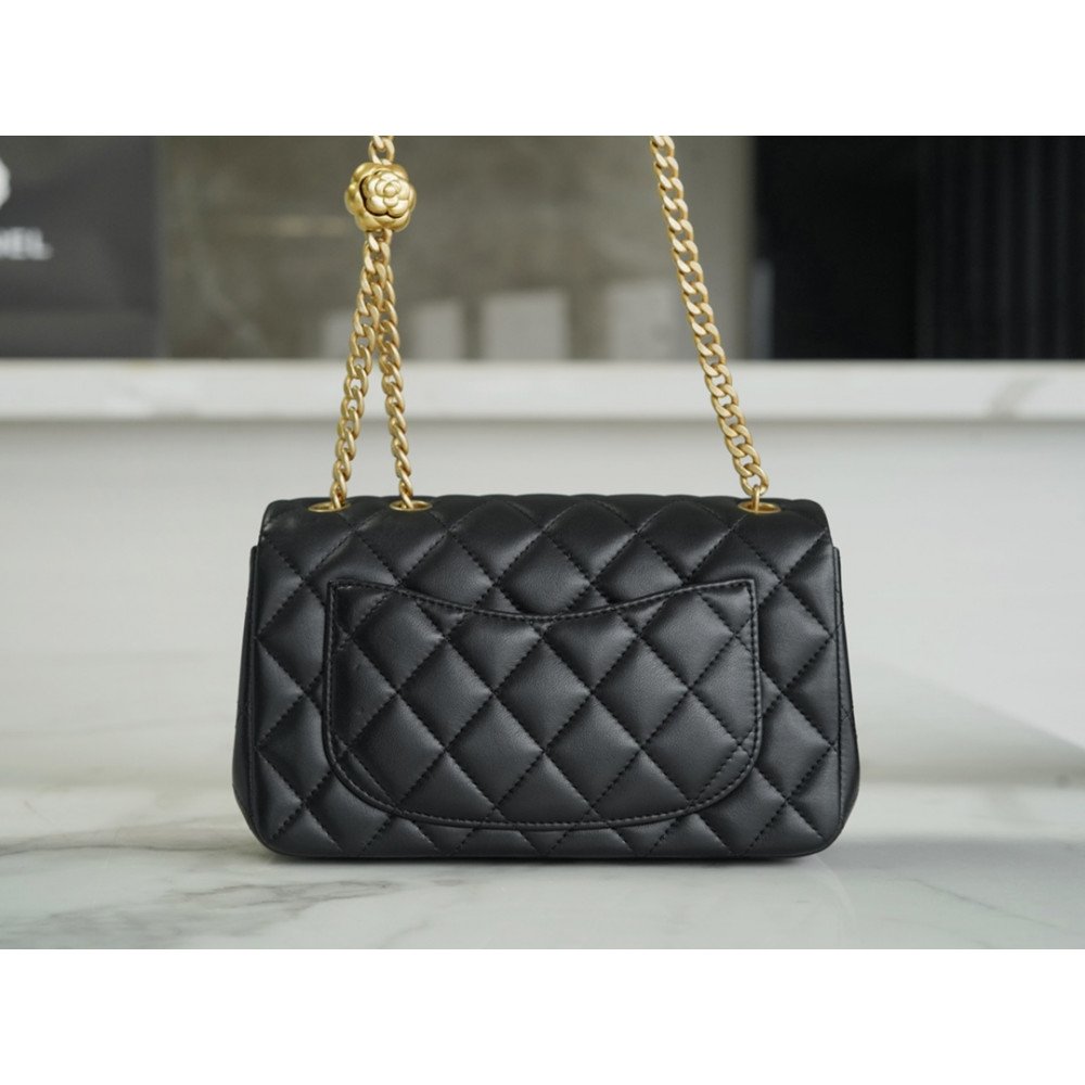Chanel Camellia Mini Flap Bag