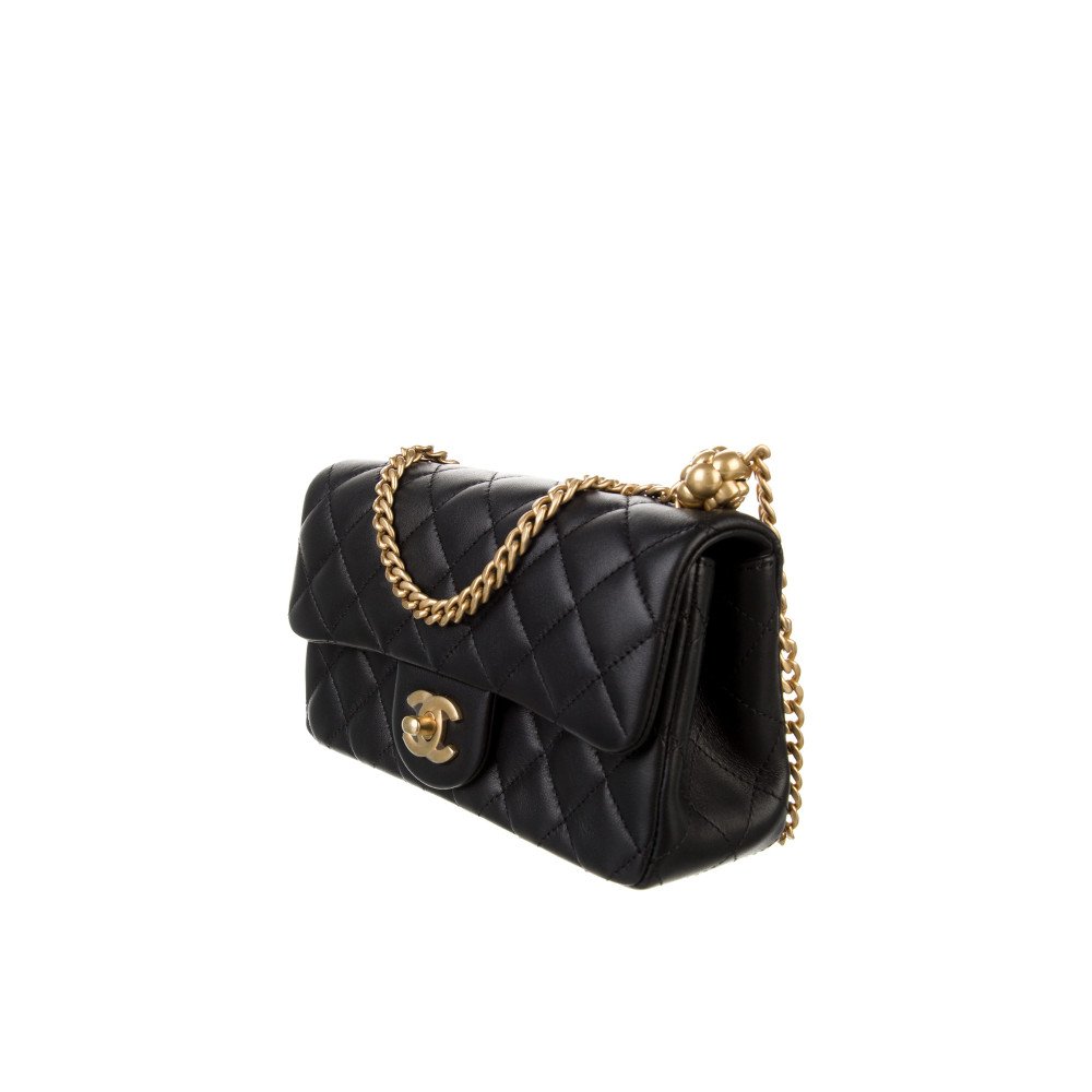 Chanel Camellia Mini Flap Bag