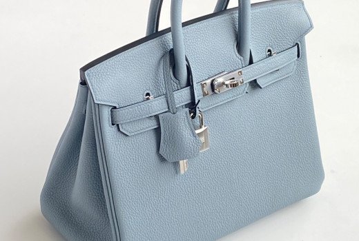 BIRKIN 25 BLUE LIN TOGO H041344CK5S Details 2
