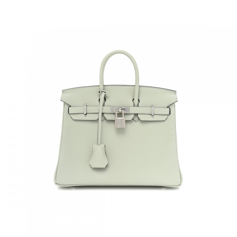 Birkin 25 Gris Neve Togo
