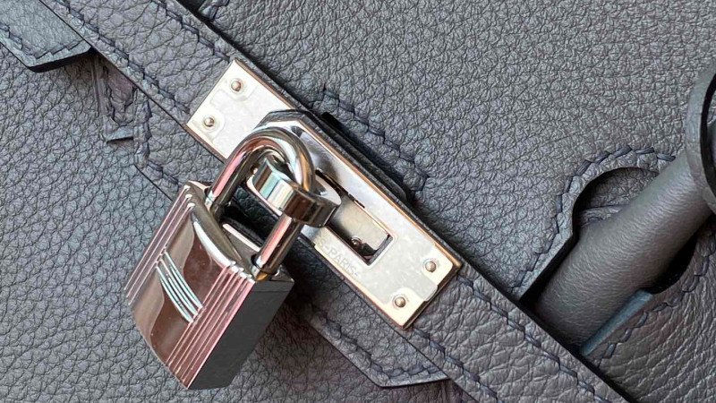 BIRKIN 25 ETAIN TOGO H041344CC6F Details 2