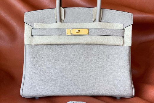 BIRKIN 30 GRIS TOURTERELLE TOGO H027633CK81 Details 2