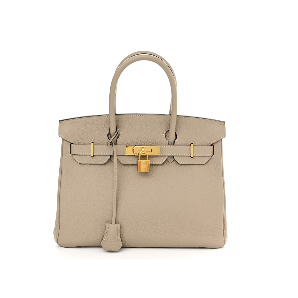 Birkin 30 Gris Tourterelle Togo