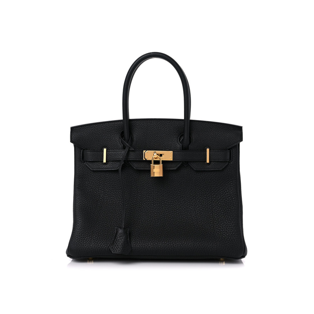 Birkin 30 Black Togo