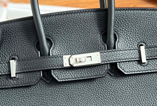 BIRKIN 25 BLACK TOGO H041345CK89 Details 3