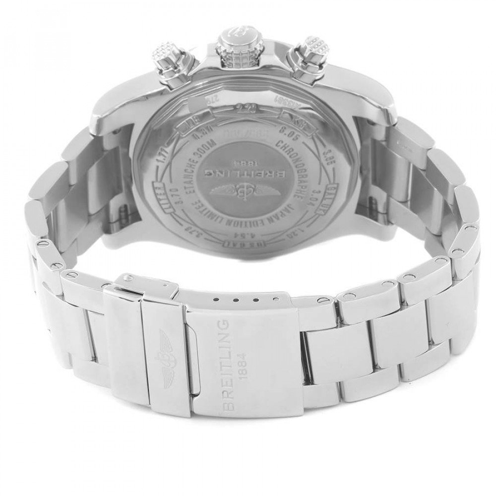 Breitling Avenger II White Dial Steel Mens Watch A13381