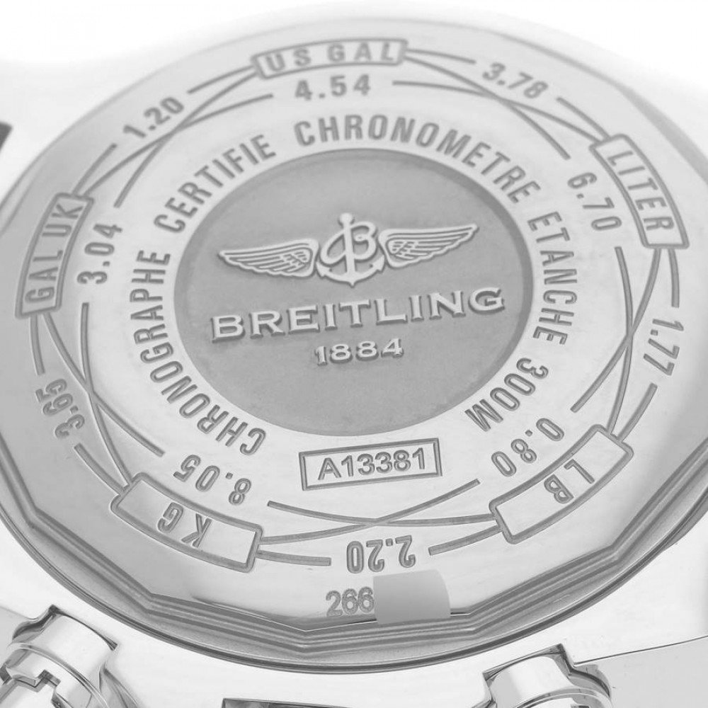 Breitling Avenger II Tungsten Gray Dial Steel Mens Watch A13381 Breitling Avenger II Tungsten Gray Dial Steel Mens Watch A13381