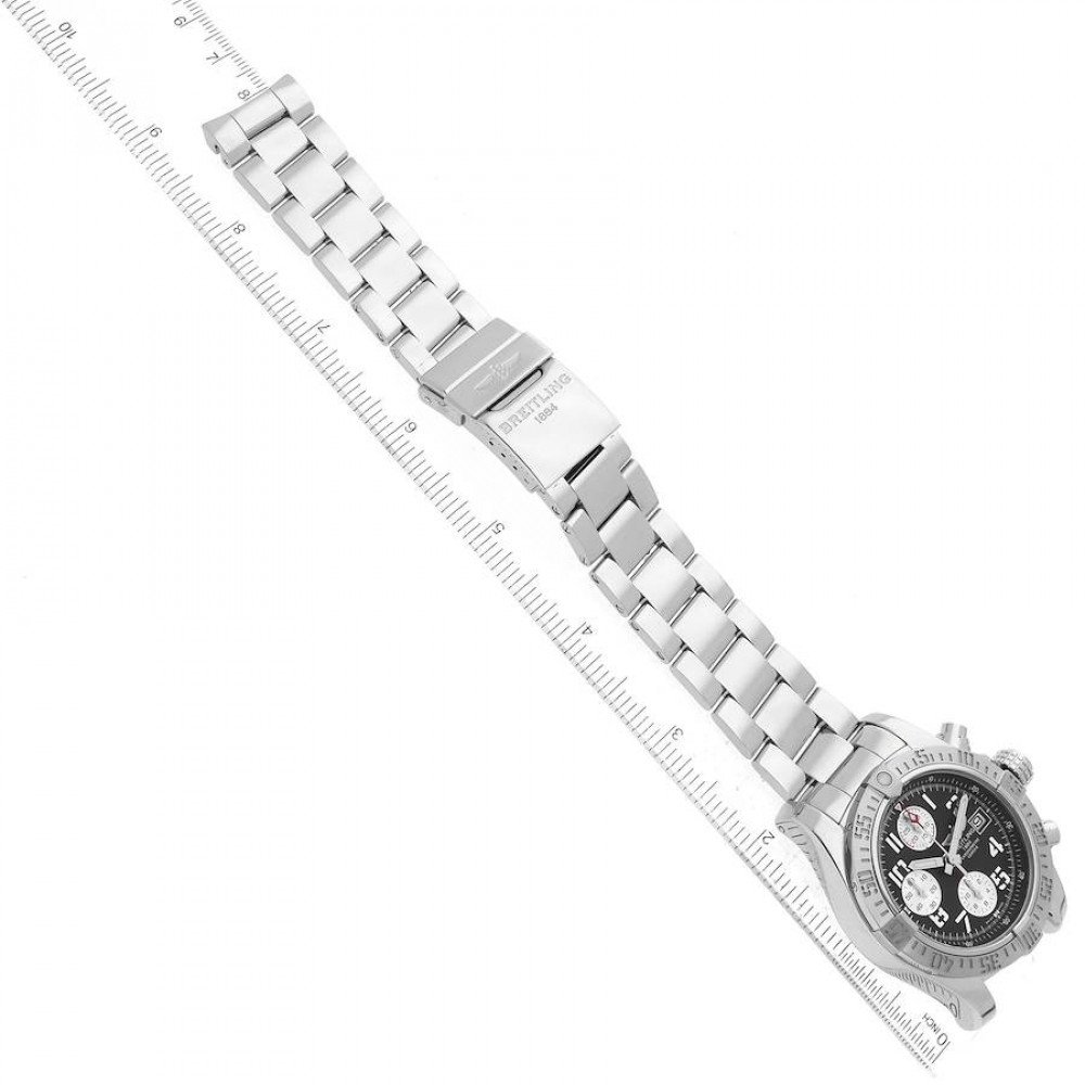 Breitling Avenger II Tungsten Gray Dial Steel Mens Watch A13381 Breitling Avenger II Tungsten Gray Dial Steel Mens Watch A13381
