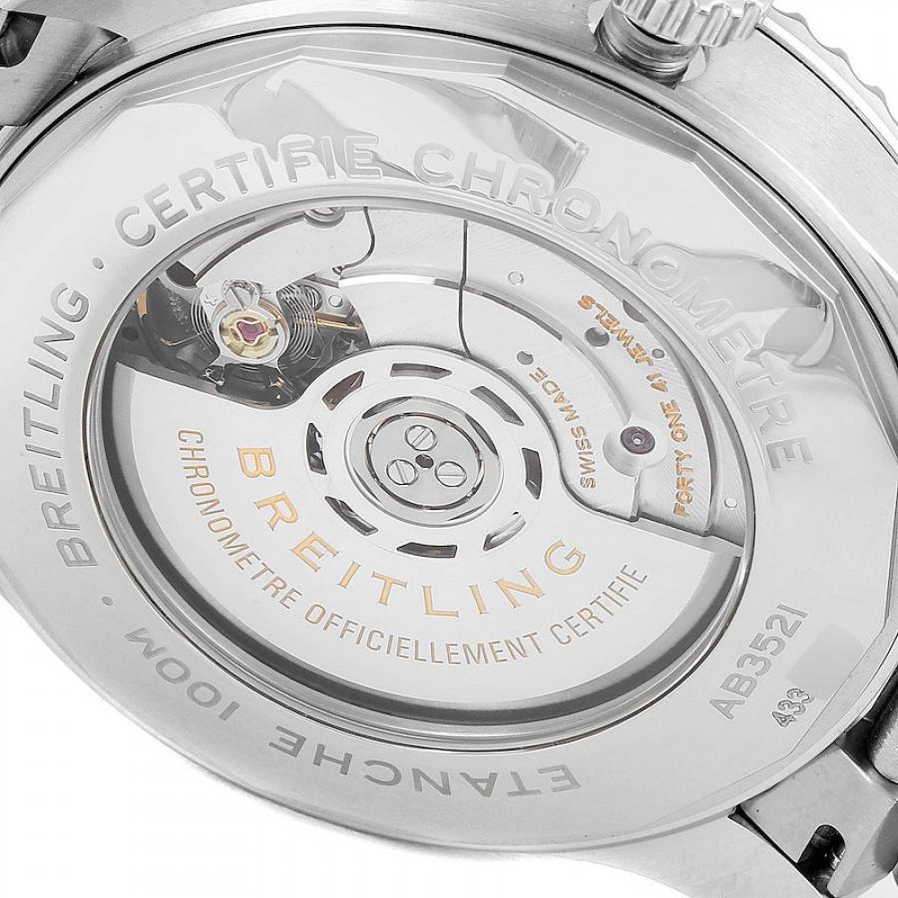 Breitling Aviator 8 Unitime Stainless Steel Mens Watch AB3521 Breitling Aviator 8 Unitime Stainless Steel Mens Watch AB3521