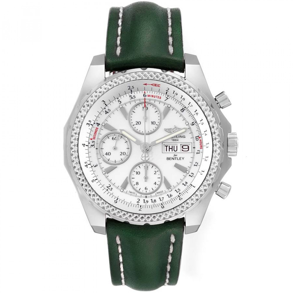 Breitling Bentley Motors GT Chronograph Steel Mens Watch A13362