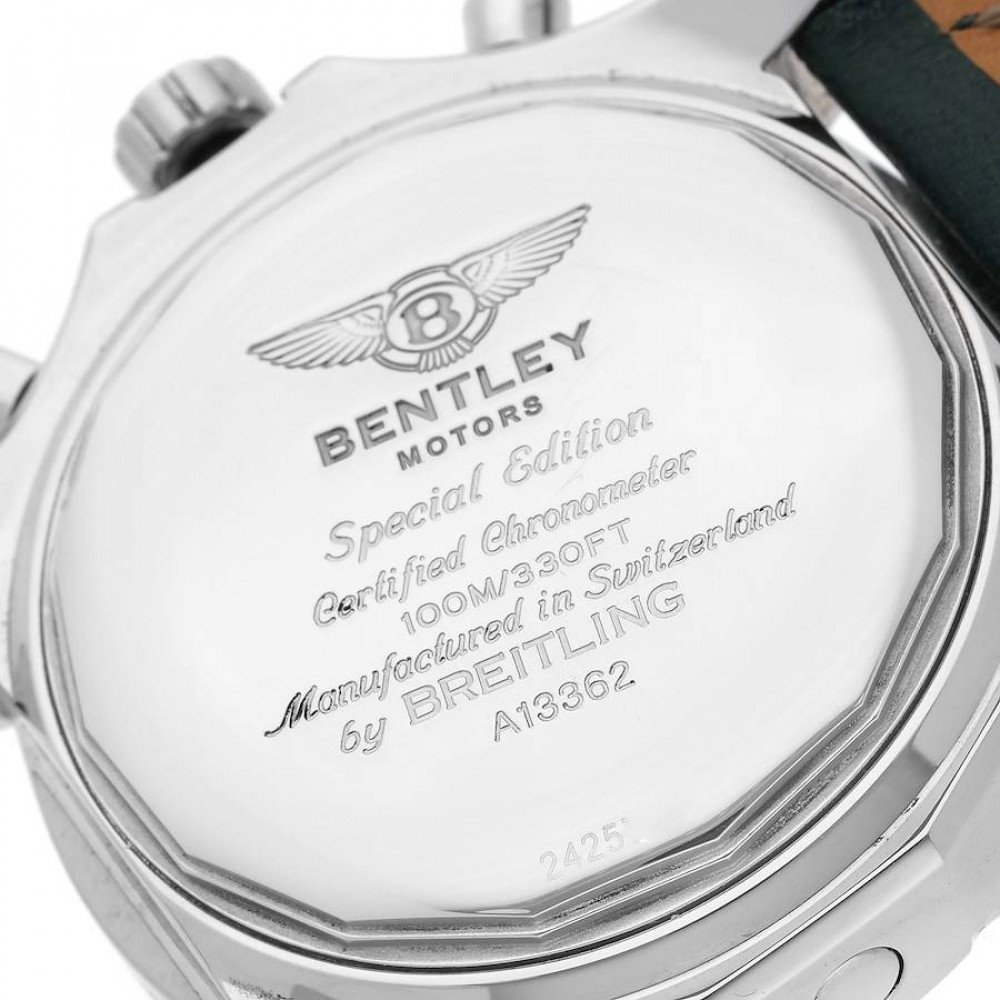 Breitling Bentley Motors GT Chronograph Steel Mens Watch A13362 Breitling Bentley Motors GT Chronograph Steel Mens Watch A13362