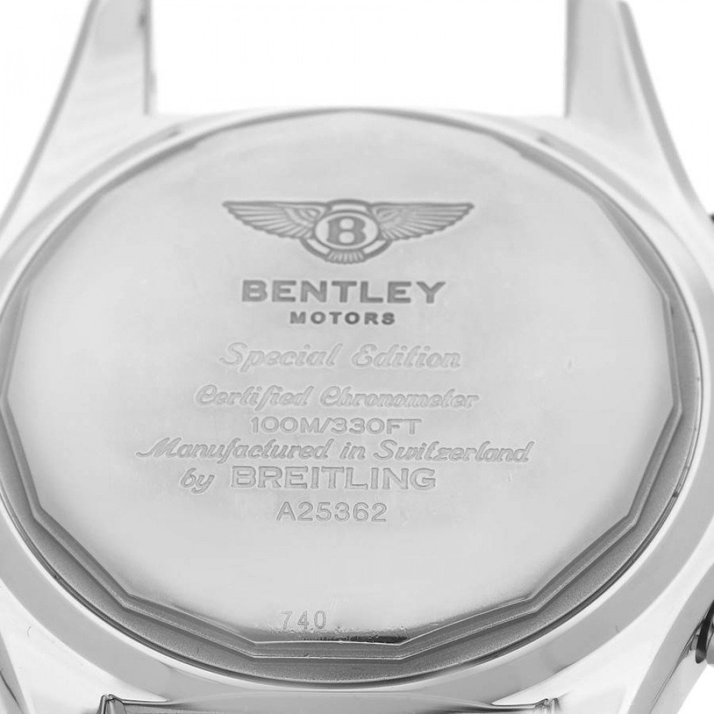 Breitling Bentley Motors Blue Dial Chronograph Steel Mens Watch A25362 Breitling Bentley Motors Blue Dial Chronograph Steel Mens Watch A25362
