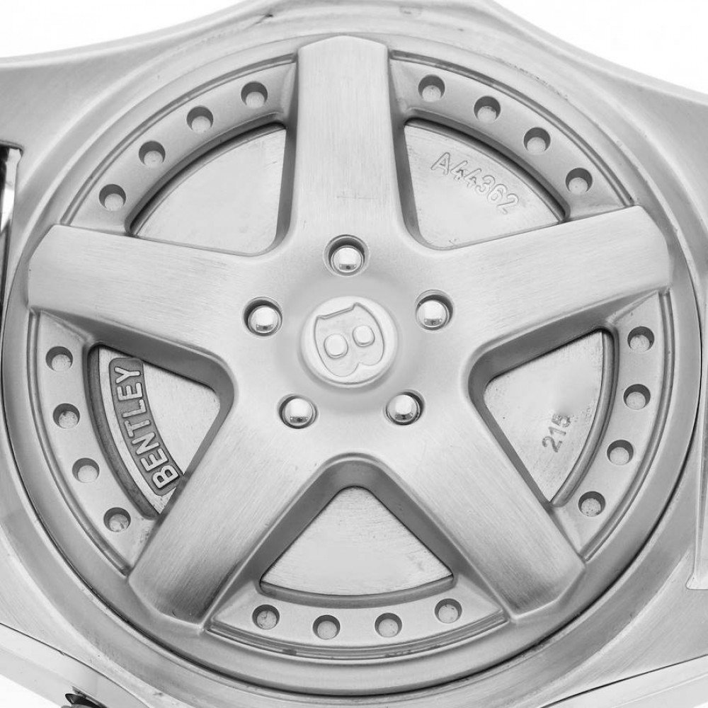 Breitling Bentley Motors Chronograph Steel Mens Watch A44362 Breitling Bentley Motors Chronograph Steel Mens Watch A44362