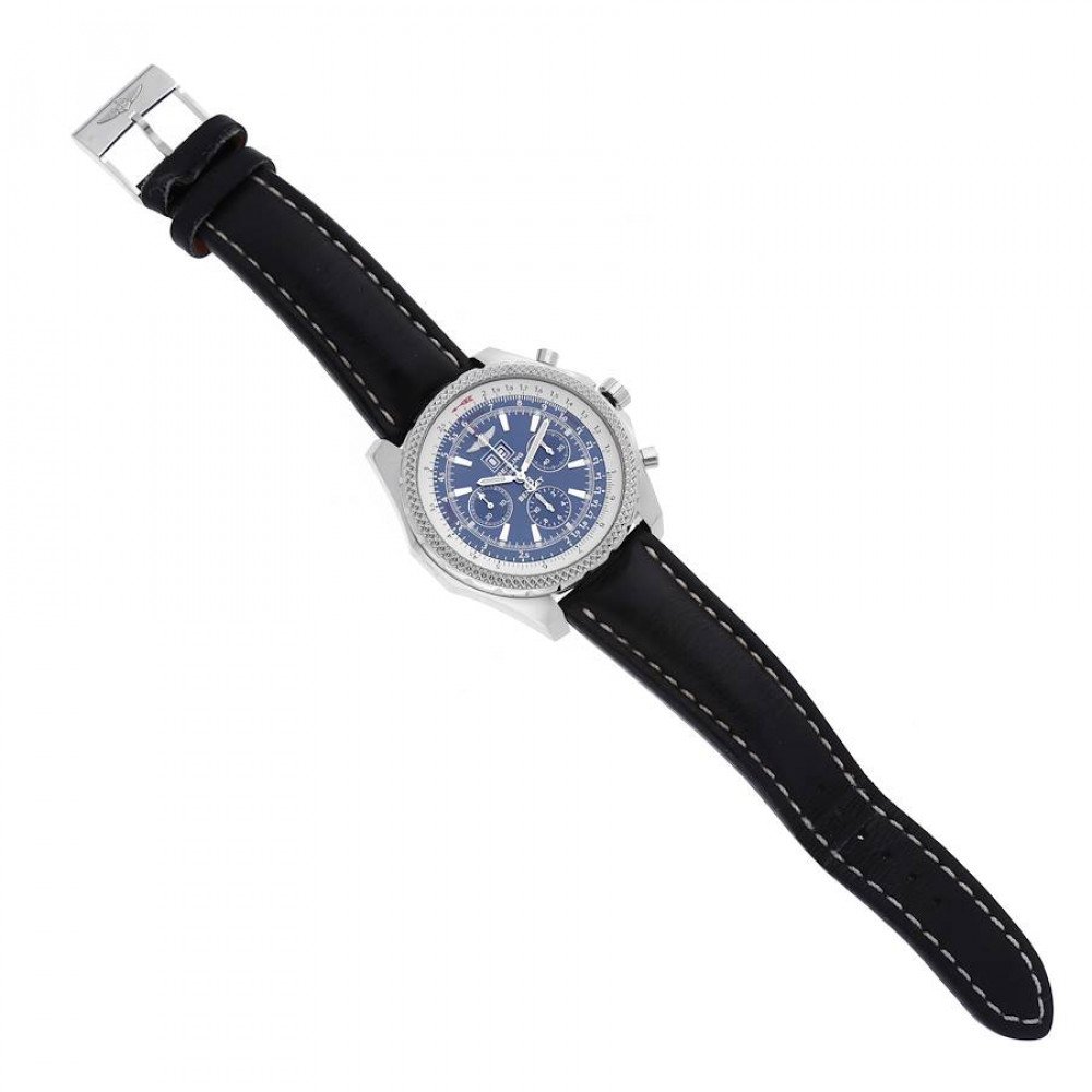 Breitling Bentley Motors Chronograph Blue Dial Mens Watch A44362 Breitling Bentley Motors Chronograph Blue Dial Mens Watch A44362