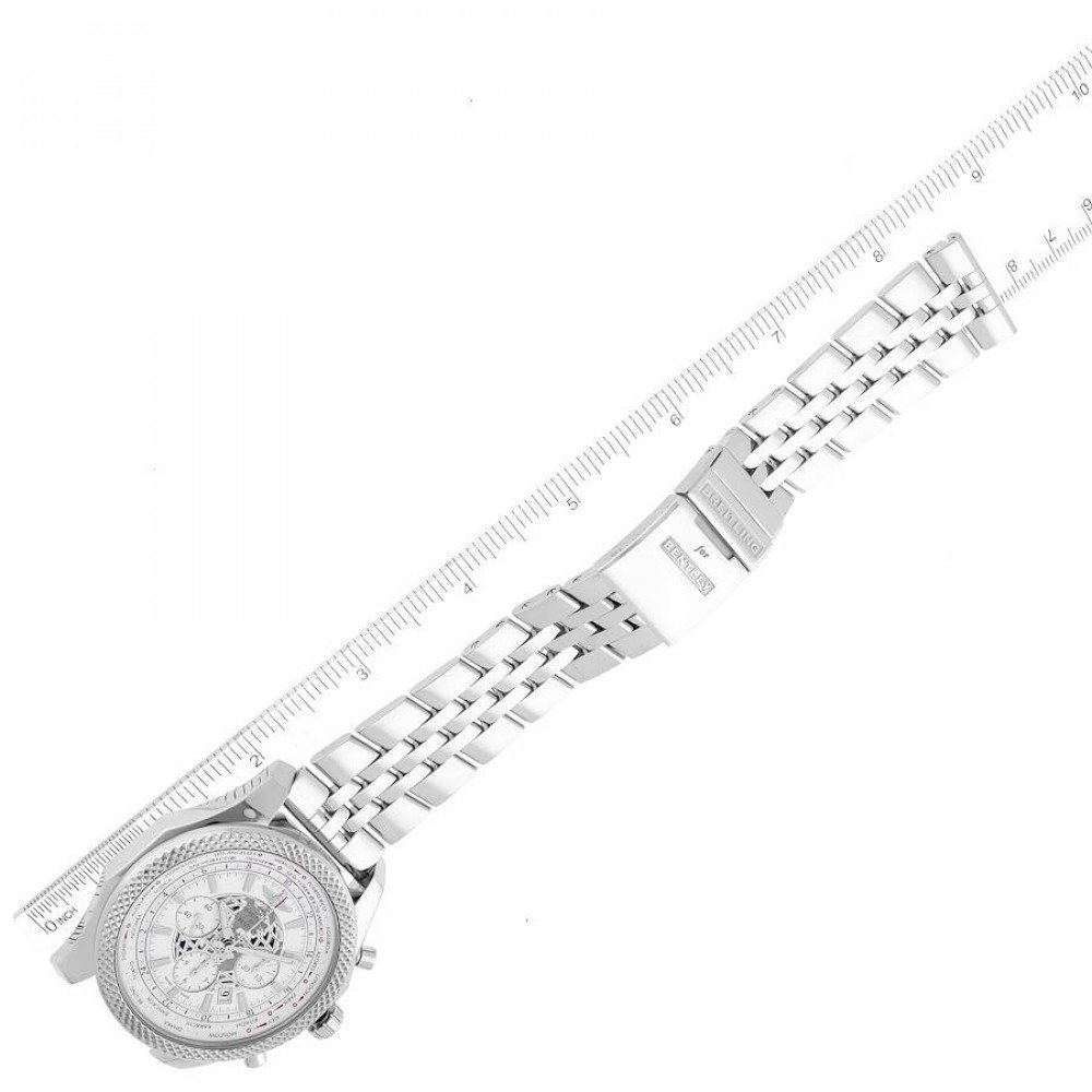 Breitling Bentley GMT B05 Unitime White Dial Steel Mens Watch AB0521 Breitling Bentley GMT B05 Unitime White Dial Steel Mens Watch AB0521