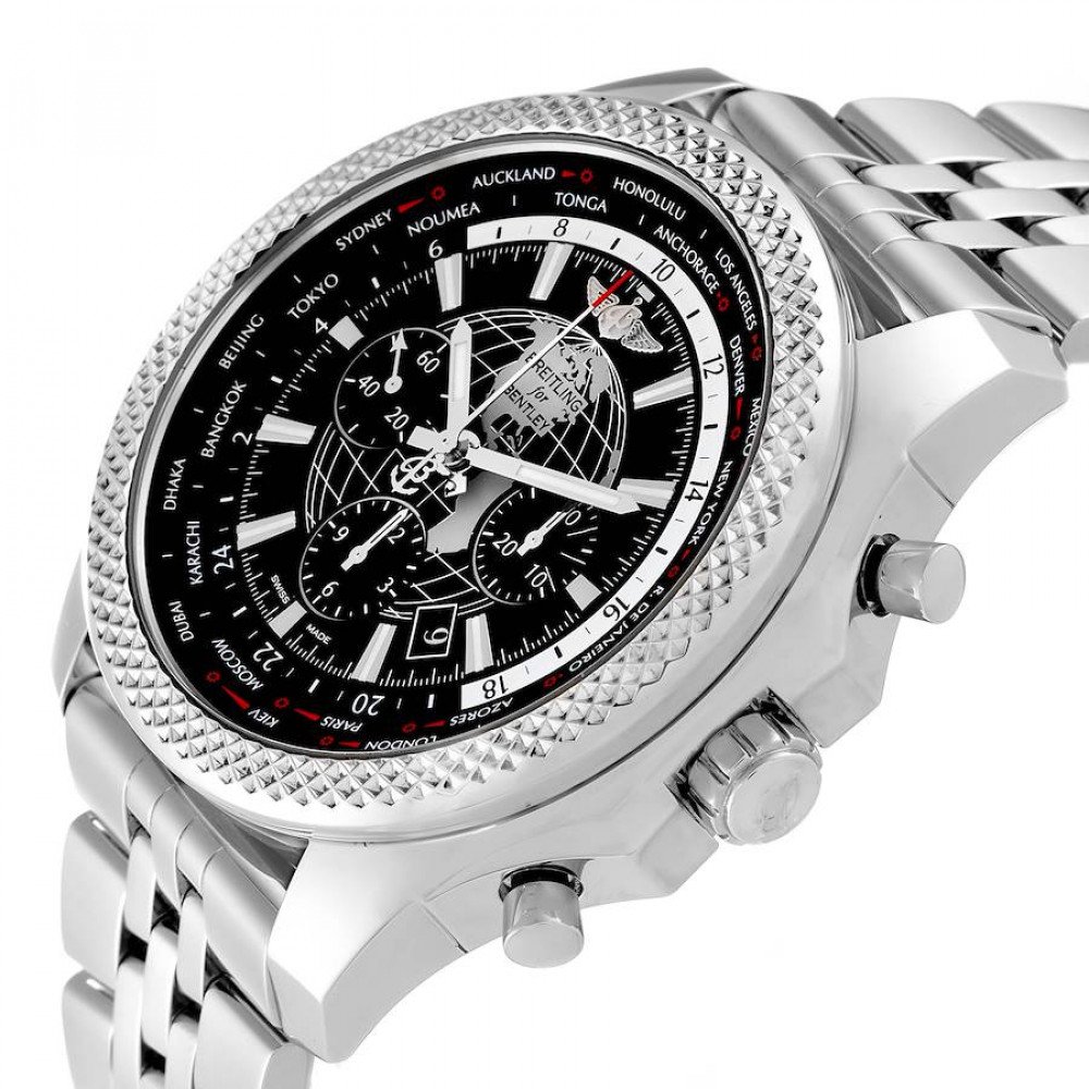 Breitling Bentley GMT B05 Unitime Black Dial Mens Watch AB0521 Breitling Bentley GMT B05 Unitime Black Dial Mens Watch AB0521