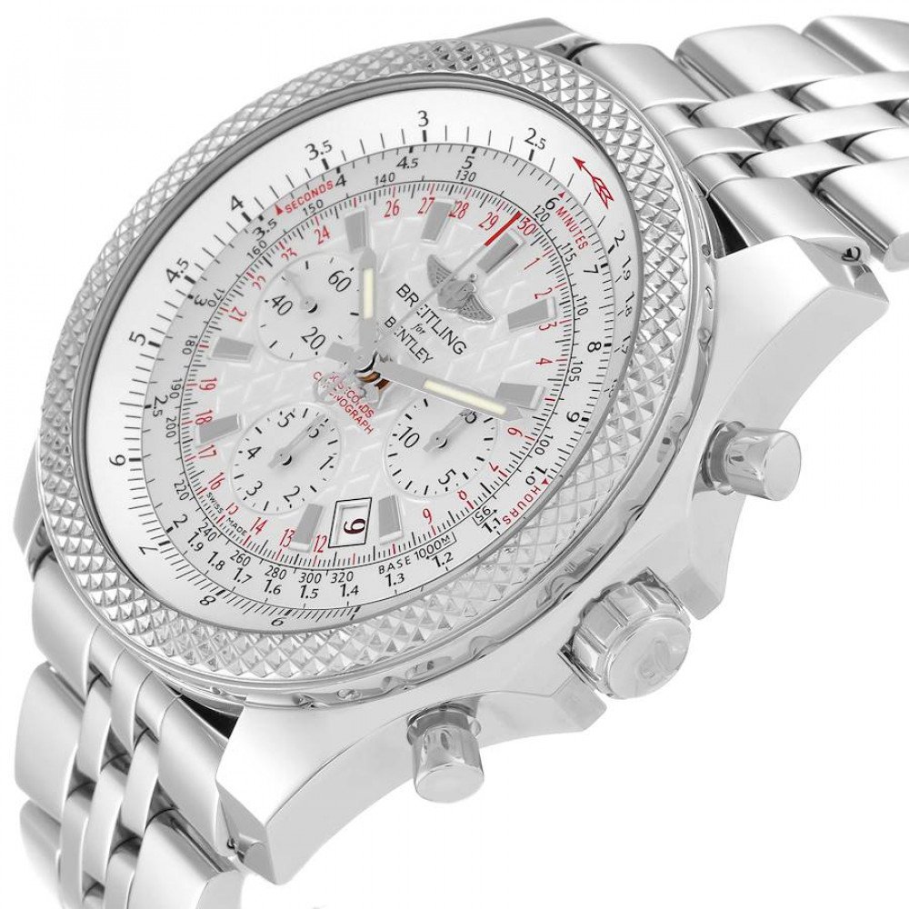 Breitling Bentley B06 Silver Dial Steel Mens Watch AB0611 Breitling Bentley B06 Silver Dial Steel Mens Watch AB0611