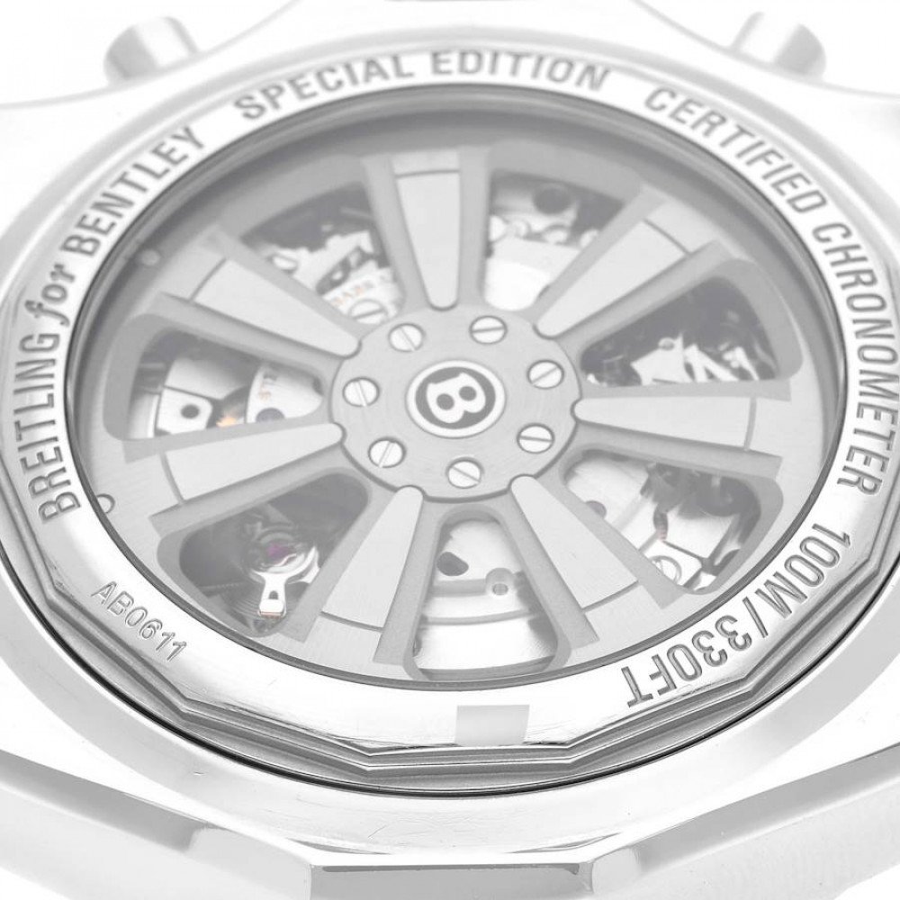 Breitling Bentley B06 Silver Dial Steel Mens Watch AB0611 Breitling Bentley B06 Silver Dial Steel Mens Watch AB0611