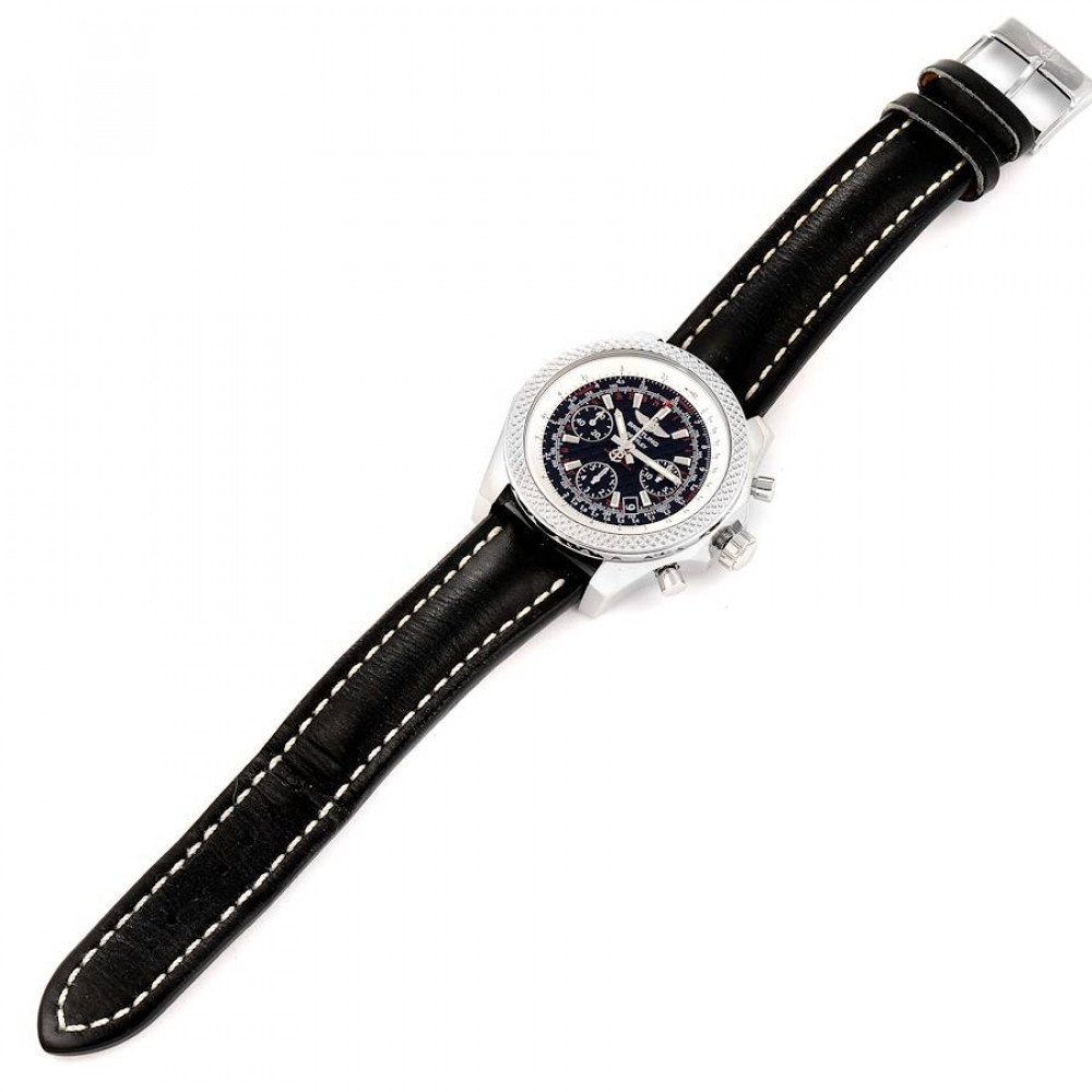 Breitling Bentley B06 Black Dial Steel Mens Watch AB0612 Breitling Bentley B06 Black Dial Steel Mens Watch AB0612